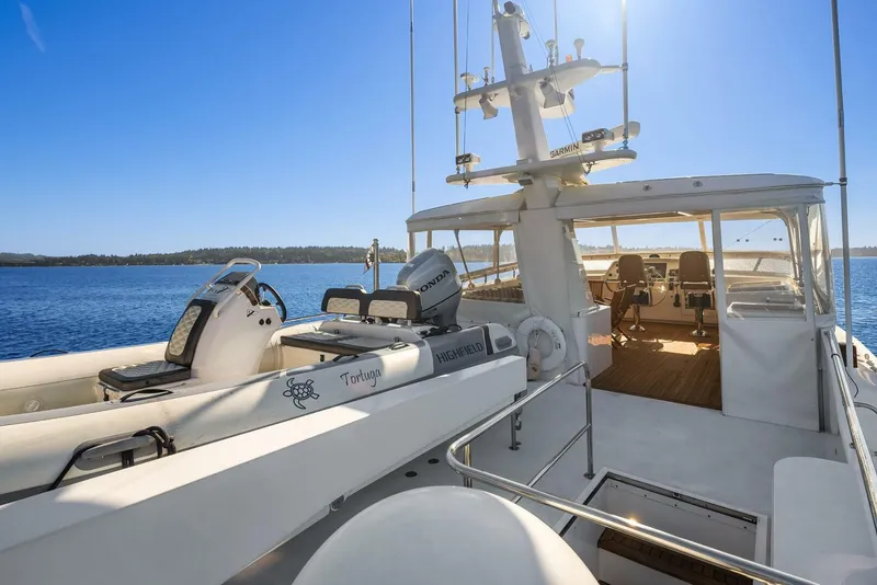 Slide: The Image of Rayburn Custom Yachts Flush Deck 2001 - 48