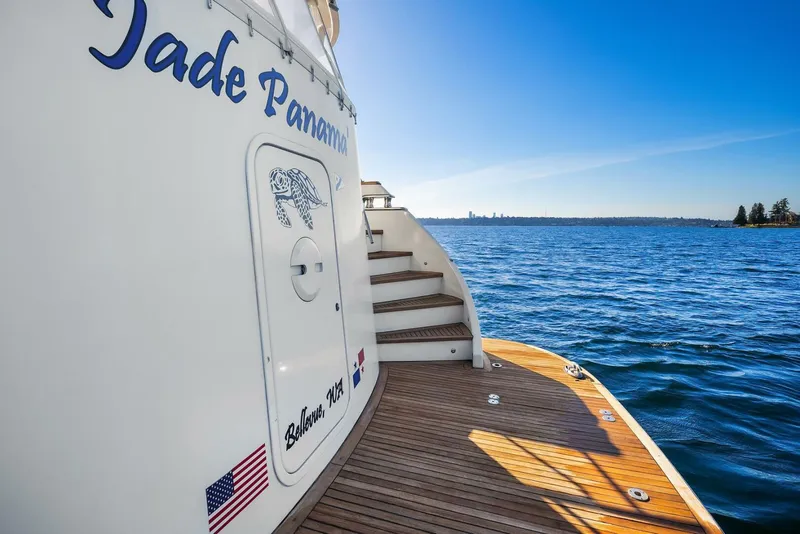 Slide: The Image of Rayburn Custom Yachts Flush Deck 2001 - 55