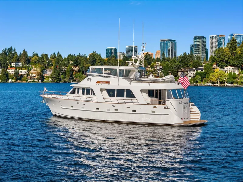 Slide: The Image of Rayburn Custom Yachts Flush Deck 2001 - 81