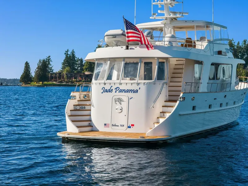 Slide: The Image of Rayburn Custom Yachts Flush Deck 2001 - 83