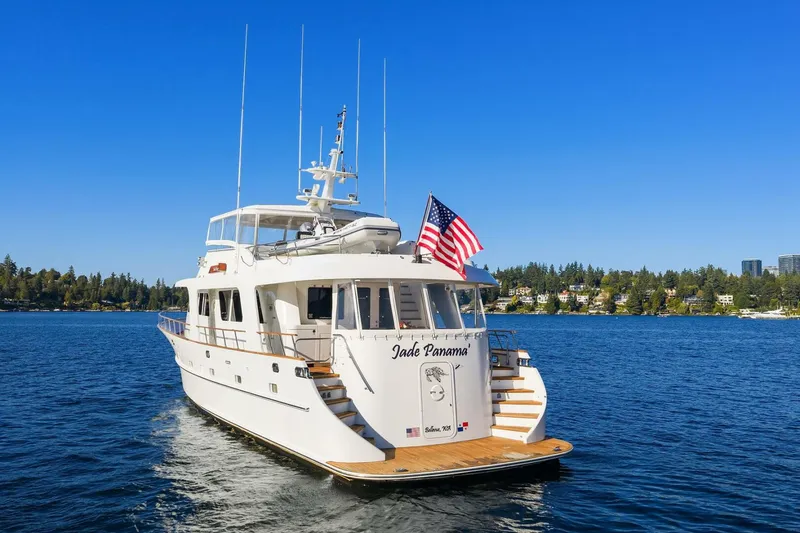 Slide: The Image of Rayburn Custom Yachts Flush Deck 2001 - 85