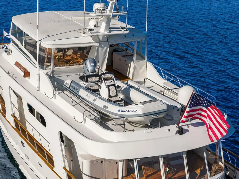 Slide: The Image of Rayburn Custom Yachts Flush Deck 2001 - 86