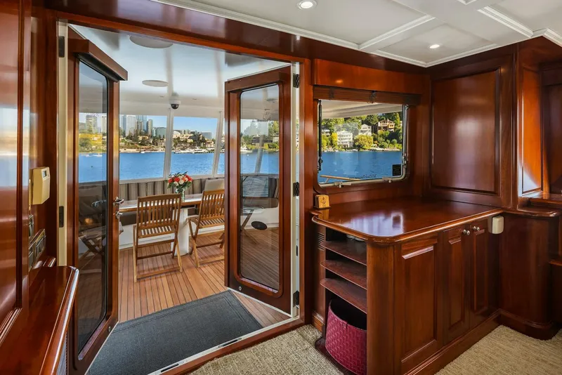 Slide: The Image of Rayburn Custom Yachts Flush Deck 2001 - 9