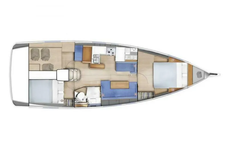 Slide: The Image of Jeanneau Sun Odyssey 410 2020 - 14