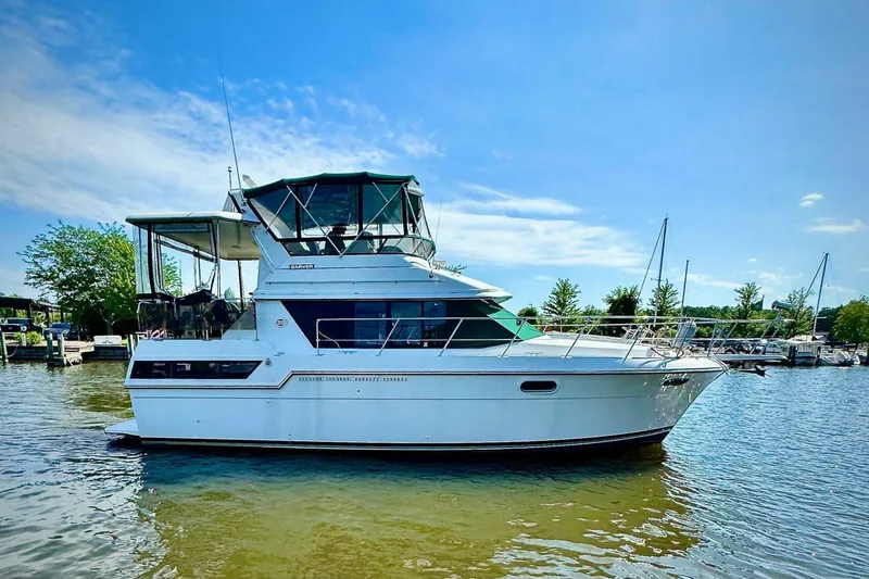 The Image of Carver Yachts 3807 Aft Cabin 1991 - 0