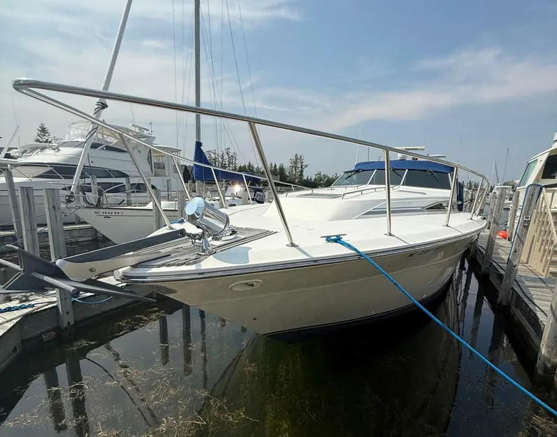 Slide: The Image of Sea Ray 460 Express Cruiser 1989 - 2