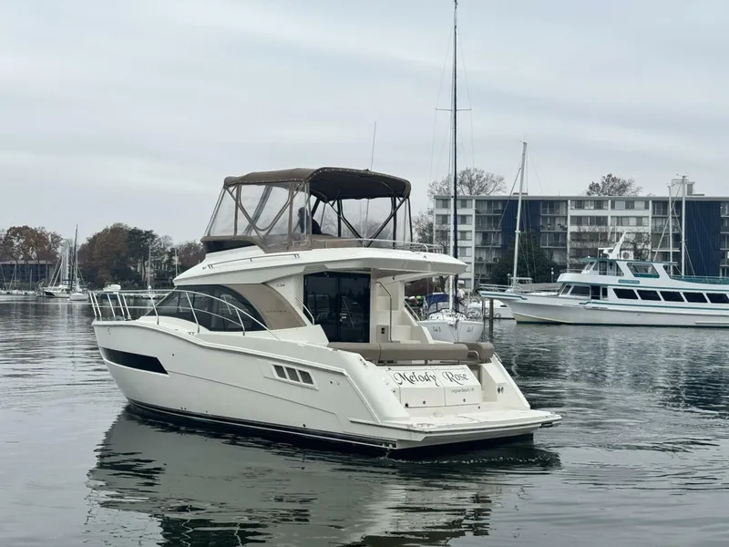 Slide: The Image of Carver Yachts C34 Command Bridge 2016 - 2