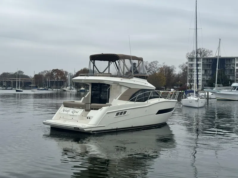 Slide: The Image of Carver Yachts C34 Command Bridge 2016 - 6