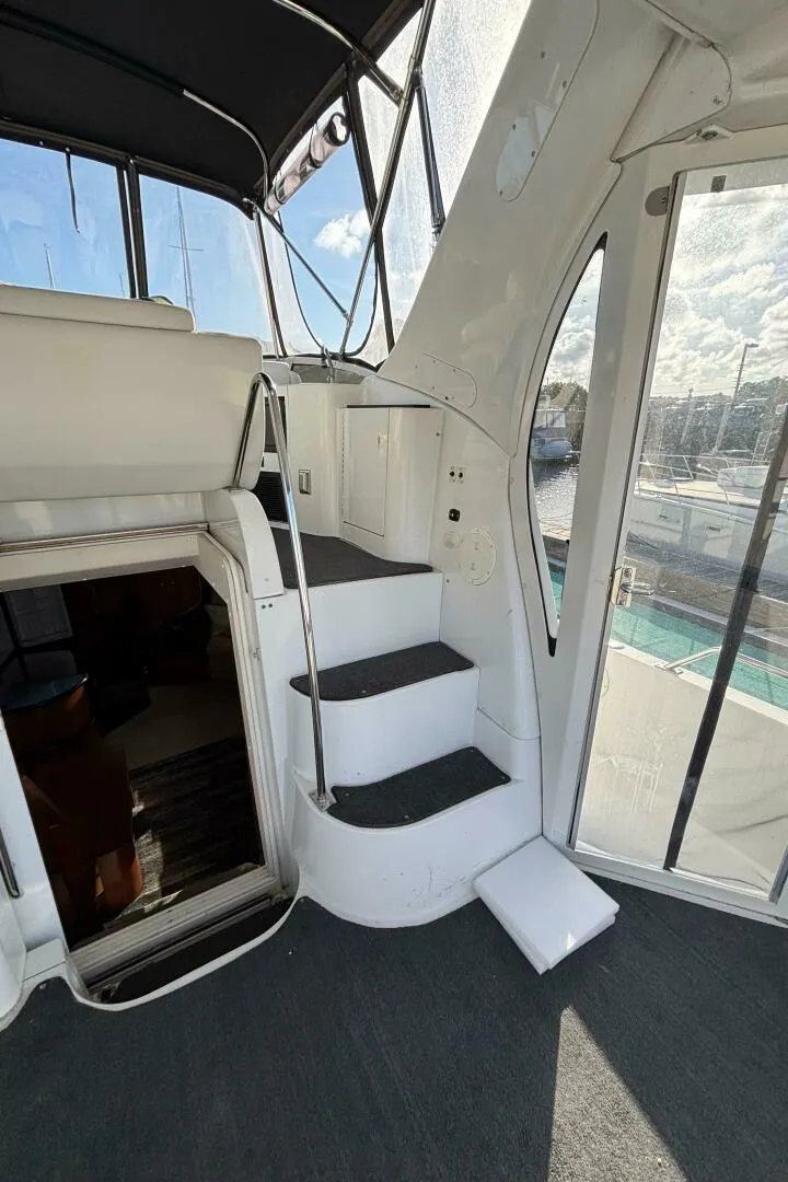 Slide: The Image of Carver Yachts 396 Aft Cabin MY 2001 - 25