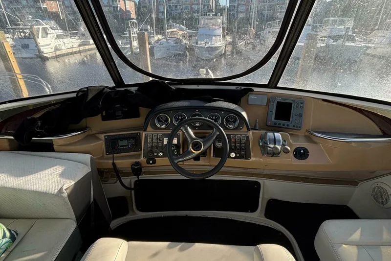 Slide: The Image of Carver Yachts 396 Aft Cabin MY 2001 - 26