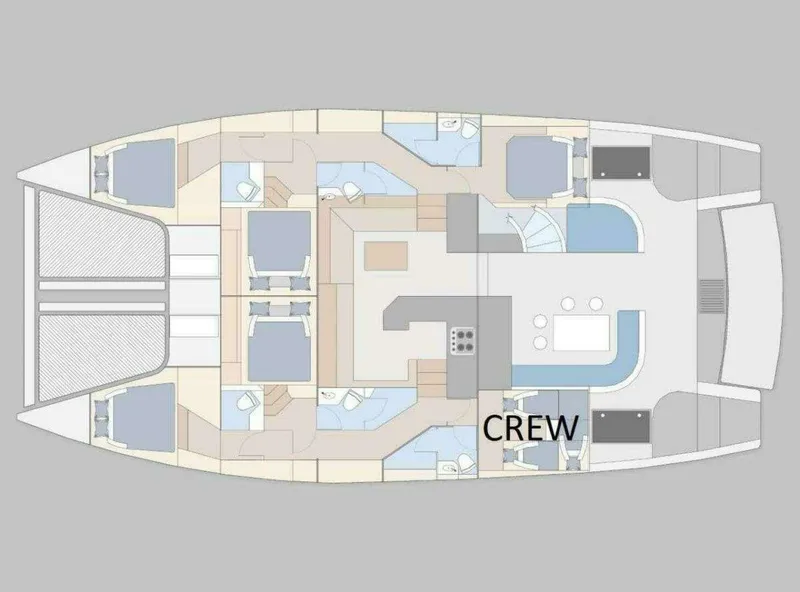 Slide: The Image of Royal Cape Catamarans 570 Flybridge 2023 - 23