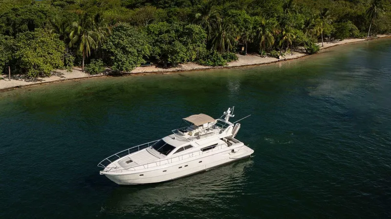 Slide: The Image of Ferretti 55 Motor Yacht 1998 - 4