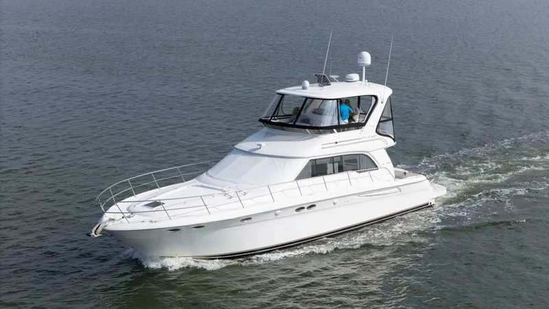 Slide: The Image of Sea Ray 480 Sedan Bridge 2000 - 3