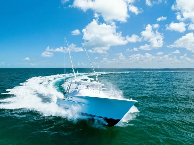 Slide: The Image of Custom Carolina 35 Express 2018 - 14