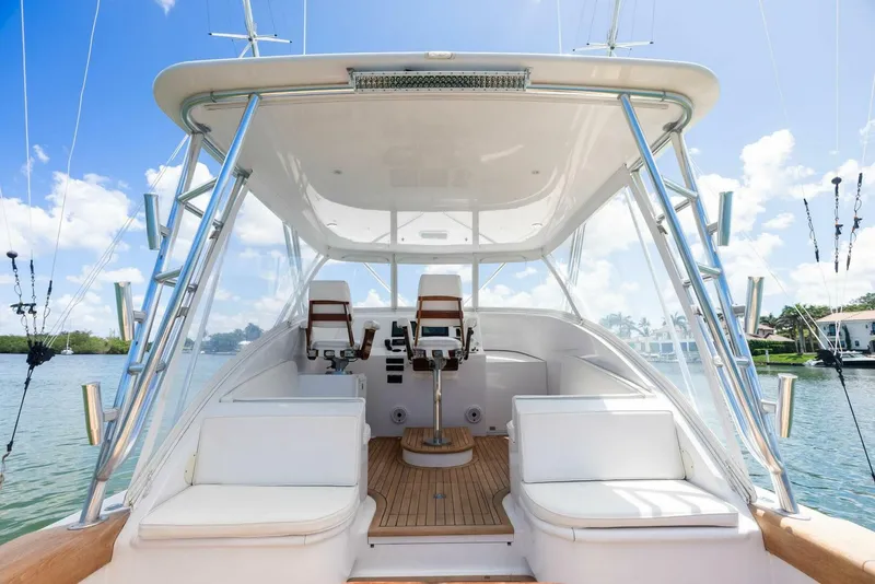 Slide: The Image of Custom Carolina 35 Express 2018 - 2