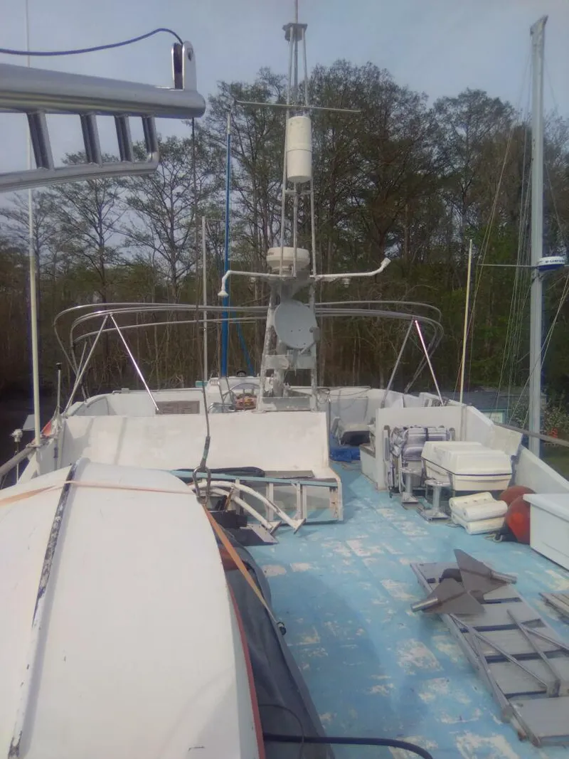 Slide: The Image of Sea Ranger MKII Pilothouse Flybridge Trawler 1983 - 12