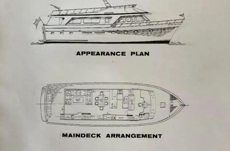 Slide: The Image of Sea Ranger MKII Pilothouse Flybridge Trawler 1983 - 6