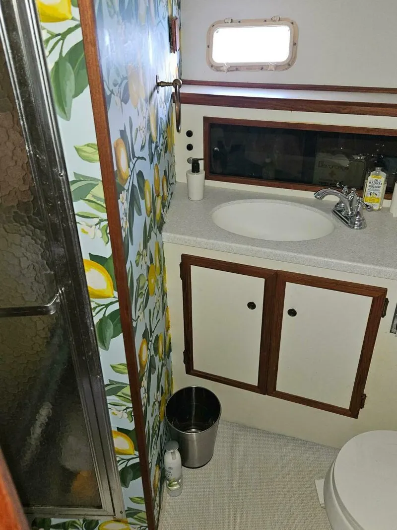 Slide: The Image of Viking 43 Aft Cabin 1977 - 11