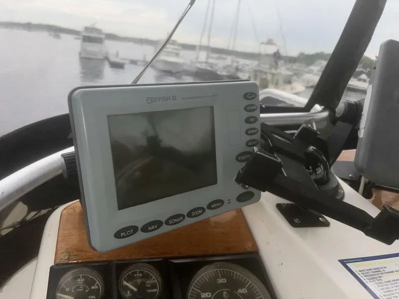 Slide: The Image of Luhrs 3400 Motor Yacht 1990 - 8