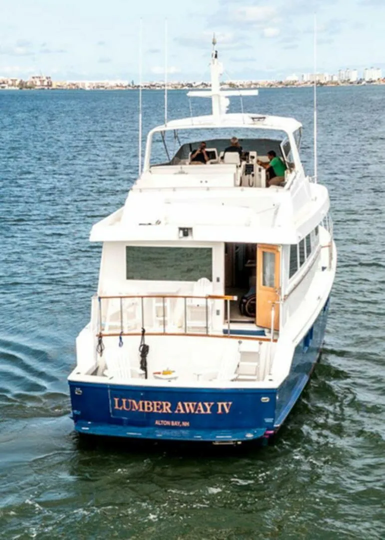 Slide: The Image of Hatteras Cockpit Motoryacht 1994 - 31