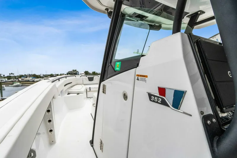 Slide: The Image of Wellcraft 352 Fisherman Center Console 2023 - 24