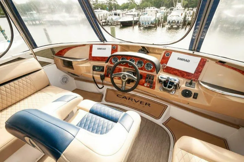 Slide: The Image of Carver Yachts 444 Cockpit Motor Yacht 2002 - 14