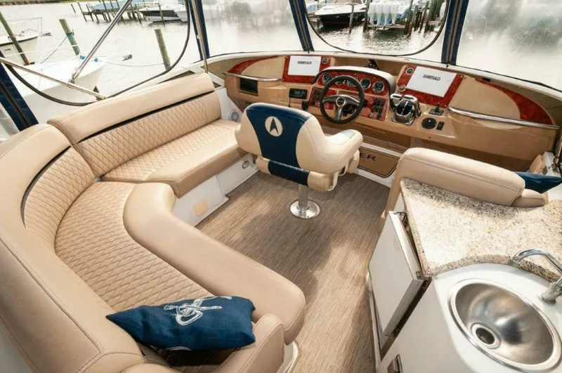 Slide: The Image of Carver Yachts 444 Cockpit Motor Yacht 2002 - 15
