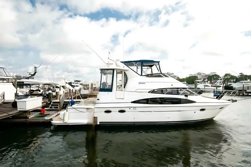Slide: The Image of Carver Yachts 444 Cockpit Motor Yacht 2002 - 30