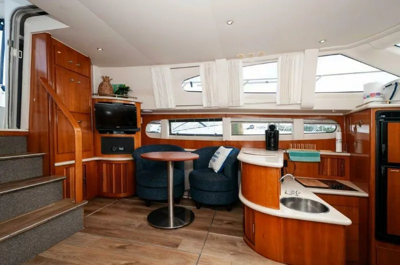Slide: The Image of Carver Yachts 444 Cockpit Motor Yacht 2002 - 9
