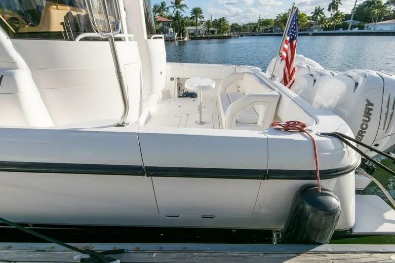 Slide: The Image of Intrepid 475 Sport yacht wheel house 2012 - 14