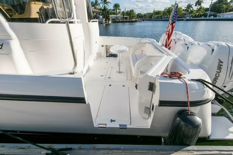 Slide: The Image of Intrepid 475 Sport yacht wheel house 2012 - 16