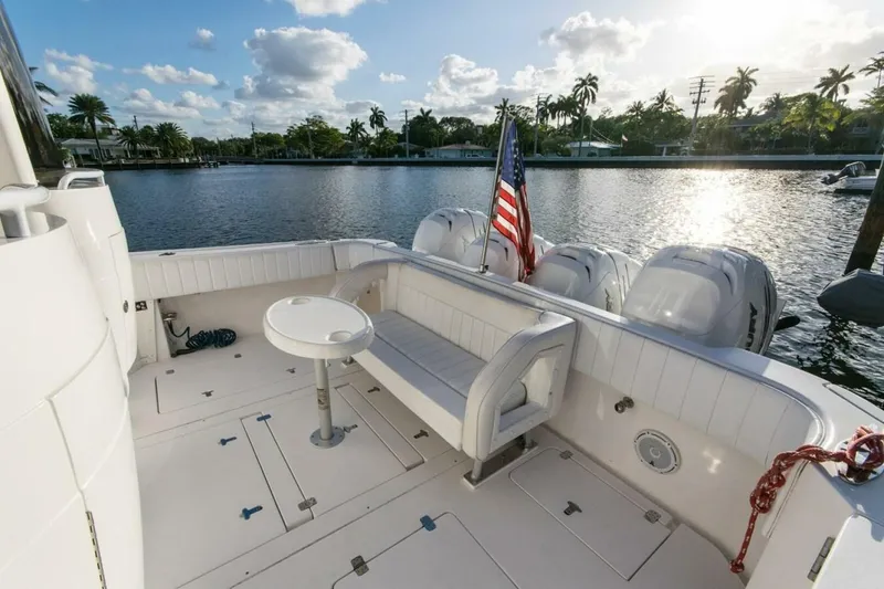 Slide: The Image of Intrepid 475 Sport yacht wheel house 2012 - 17