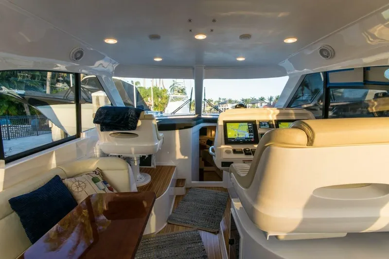 Slide: The Image of Intrepid 475 Sport yacht wheel house 2012 - 26