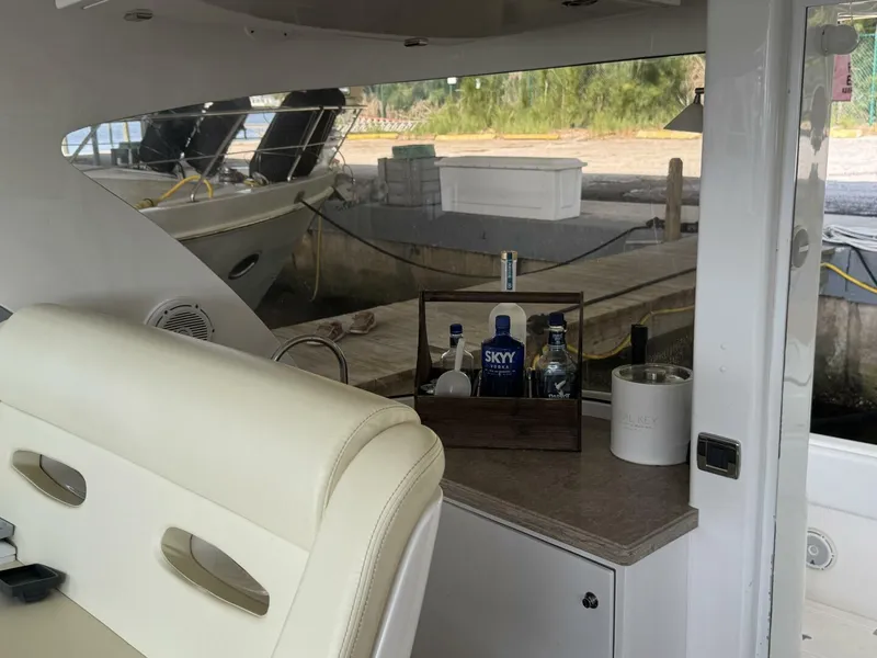 Slide: The Image of Intrepid 475 Sport yacht wheel house 2012 - 32