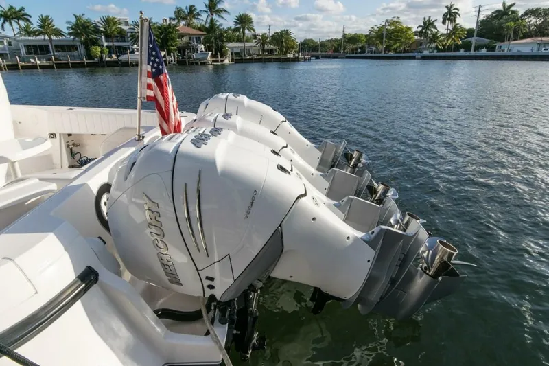 Slide: The Image of Intrepid 475 Sport yacht wheel house 2012 - 57
