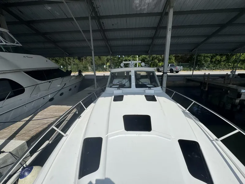 Slide: The Image of Intrepid 475 Sport yacht wheel house 2012 - 9