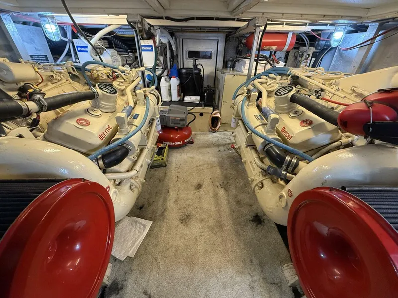 Slide: The Image of Atlantic 47 Motor Yacht 1989 - 21
