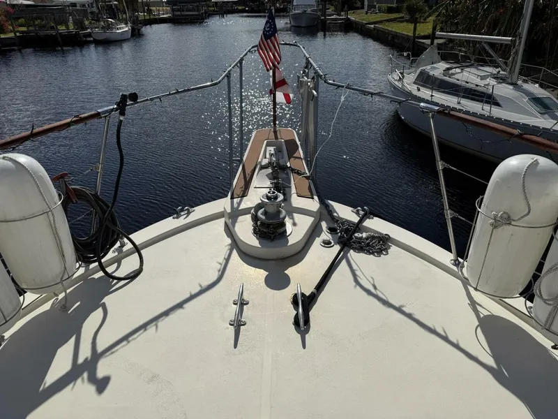 Slide: The Image of Atlantic 47 Motor Yacht 1989 - 5