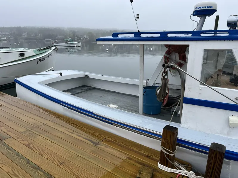 Slide: The Image of Custom Lobster Boat 1972 - 2