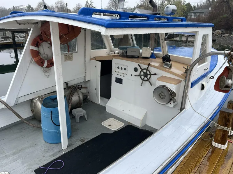 Slide: The Image of Custom Lobster Boat 1972 - 3