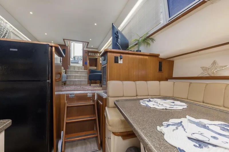 Slide: The Image of Carver Yachts 445 Aft Cabin 1997 - 7