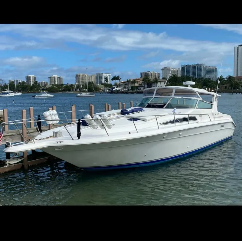 Slide: The Image of Sea Ray 440 Sundancer 1993 - 6