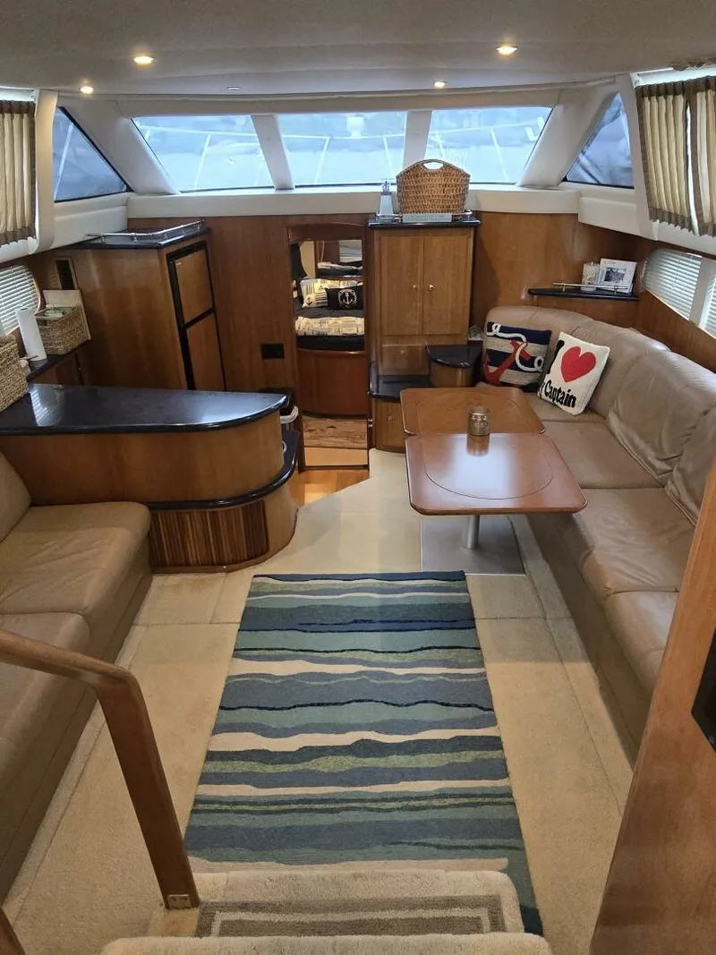 Slide: The Image of Carver Yachts 444 Cockpit Motor Yacht 2002 - 21