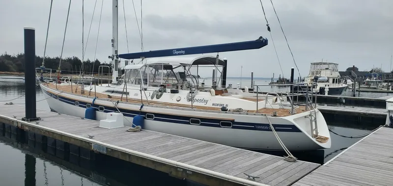 Slide: The Image of Tayana 55 Centercockpit 1989 - 2