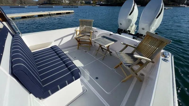 Slide: The Image of True North 34 Outboard Express 2022 - 24