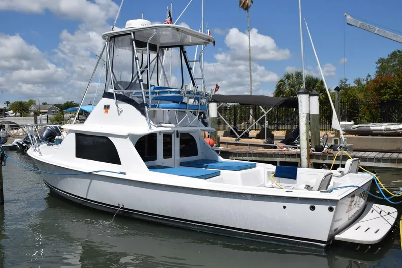 Slide: The Image of Bertram Flybridge Cruiser 1976 - 38