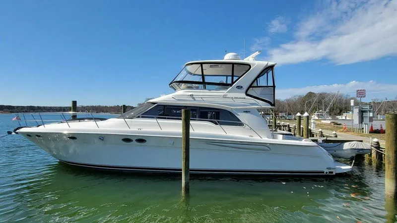Slide: The Image of Sea Ray 480 Sedan Bridge 2004 - 2