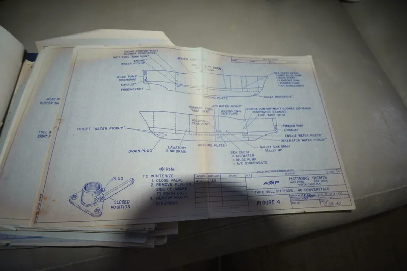 Slide: The Image of Hatteras 46 Convertible 1978 - 29
