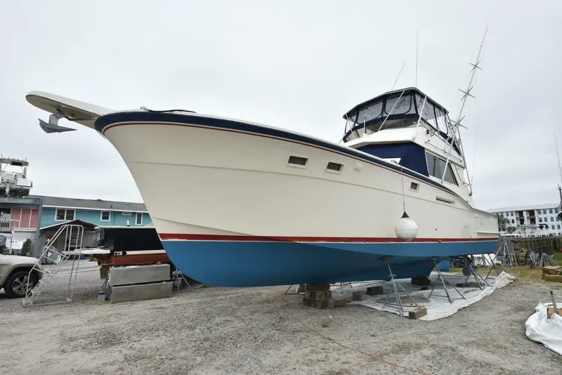 Slide: The Image of Hatteras 46 Convertible 1978 - 86