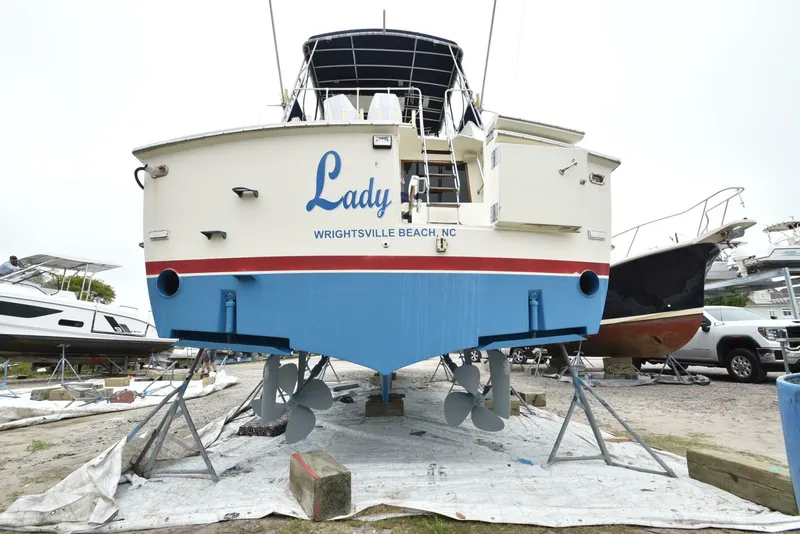 Slide: The Image of Hatteras 46 Convertible 1978 - 88
